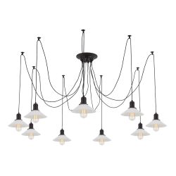 Citilux Эдисон CL451092 Люстра паук Венге