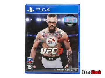 PS4 UFC 3 Б/У CUSA-06534 (Русские субтитры)