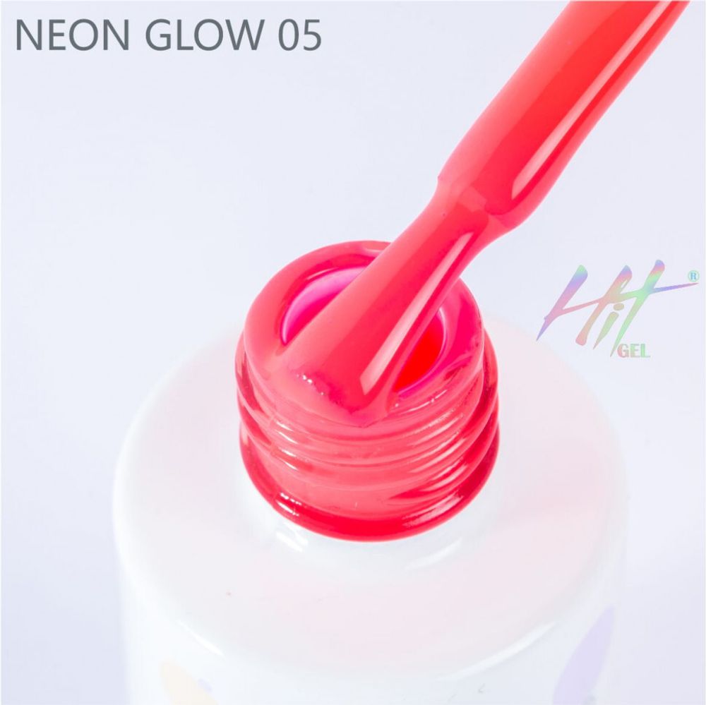 Гель-лак neon glow &quot;HIT gel&quot; №05, 9 мл