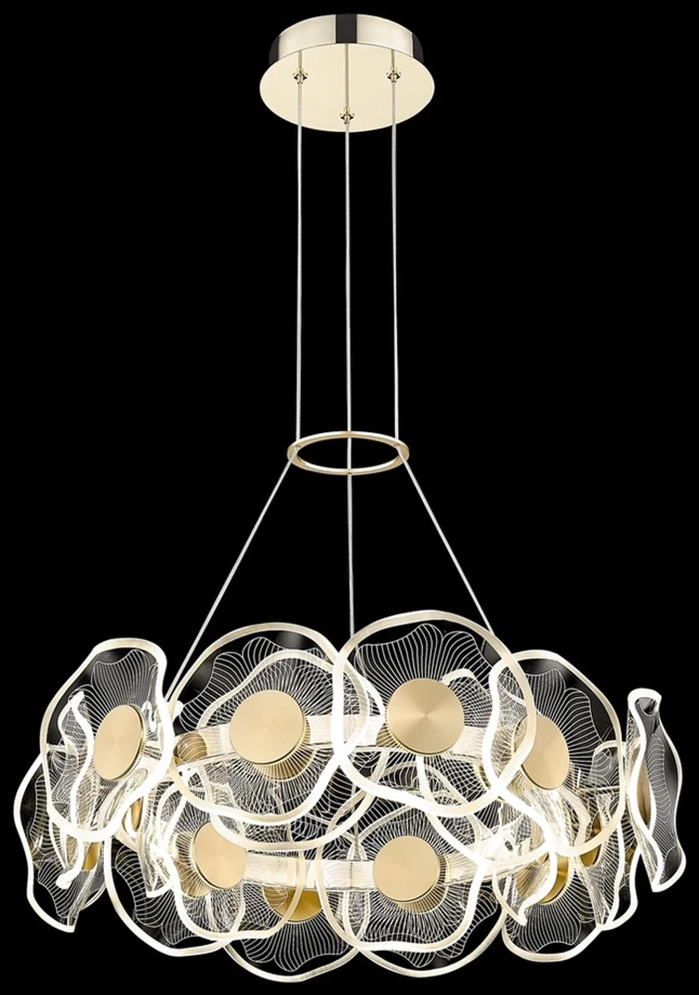 Подвесная люстра Wertmark HELENA WE453.18.303