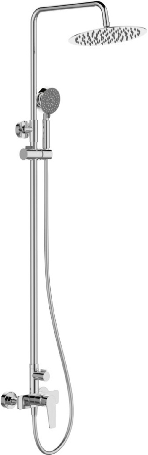 Душевая стойка BelBagno ANCONA-DOCM-CRM, хром