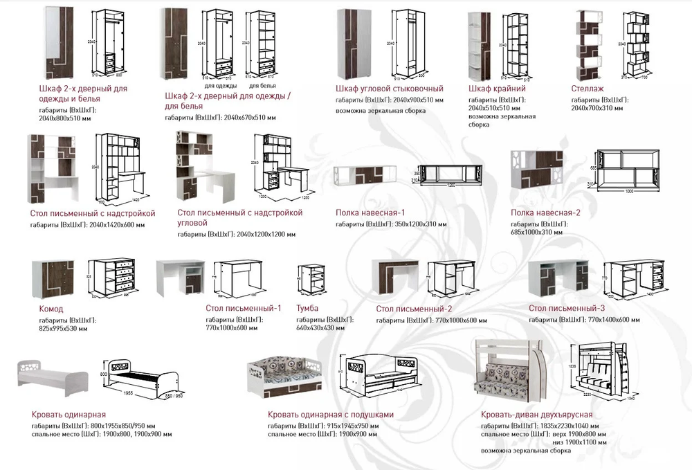 Уголок школьника Омега 16 стеллаж