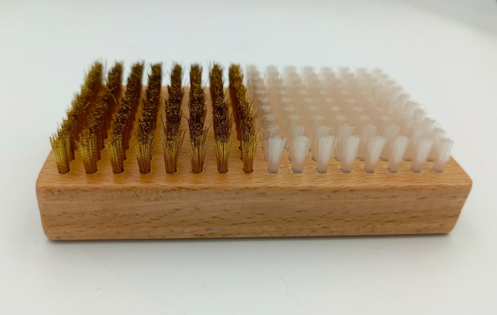 Щетка для лыж смешанная нейлон-медь