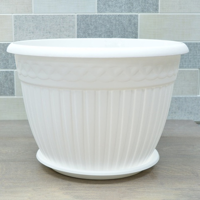 Кашпо Византия 15л, белый