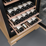 Винный шкаф двухзонный Meyvel MV77PRO-KBT2 (Натуральный бук)