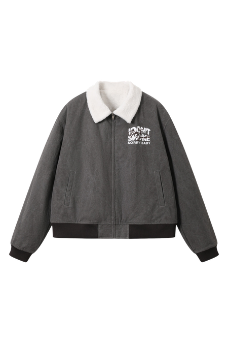 Куртка DONSMOKE Sherpa Collar Washed Jacket