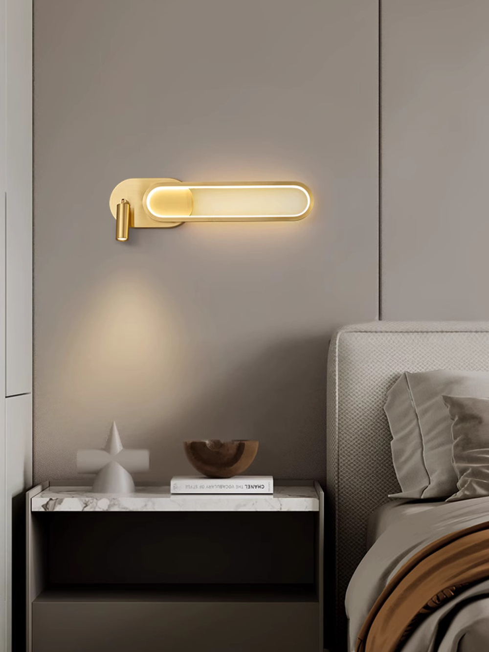 Wall design lamp Outage