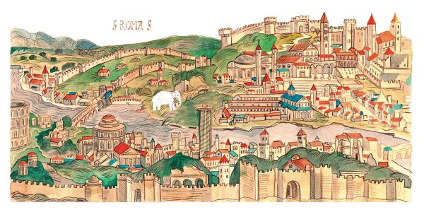 Папа Римский, слон индийский, Рафаэль Урбинский. Наталья Соломадина