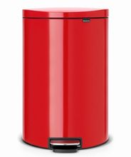 Brabantia FlatBack+ Мусорный бак с педалью , 40л