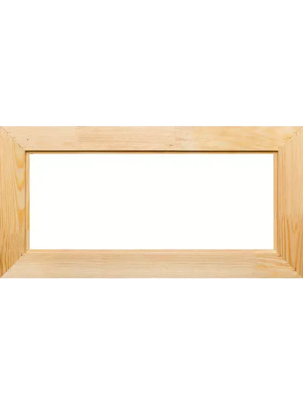 Деревянная рама 20x60 для картин на подрамнике сеч. 60x18