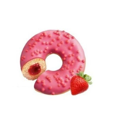 Донат Клубничный джем с клубничной начинкой Bakerton 67гр/36шт