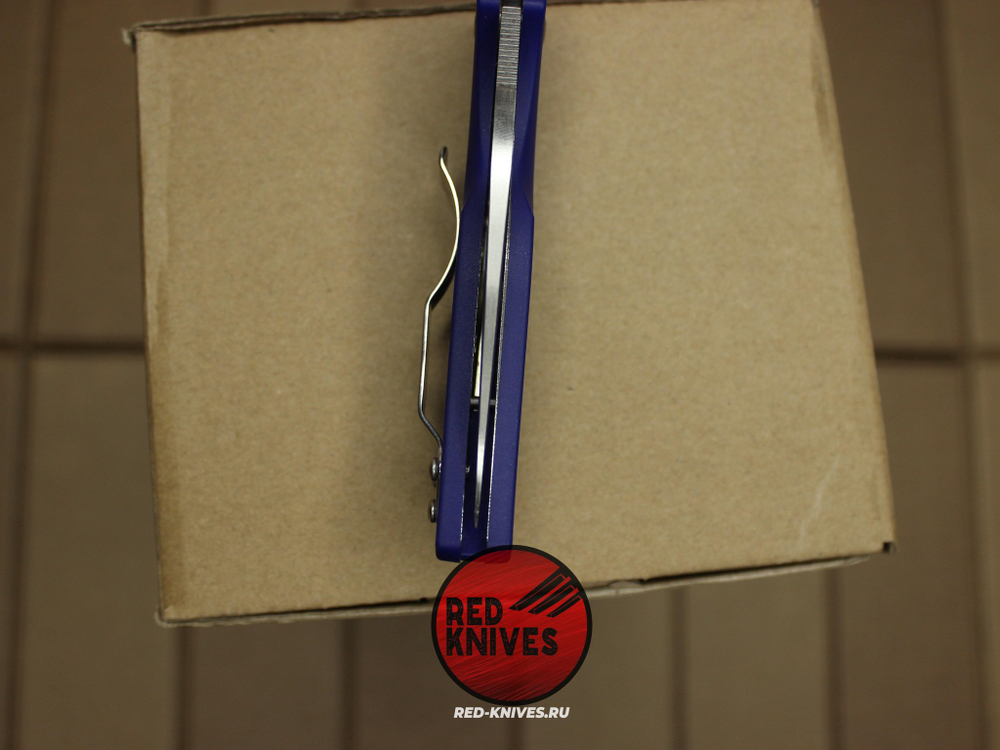 Нож Spyderco Native 5 LTW - фиолетовая рукоять, светлый клинок RK/497