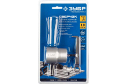 Насадка-ножницы для реза листового металла, на карточке СВЕРЧОК ЗУБР 23293