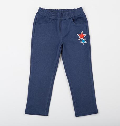 Джеггинсы (брюки) для девочки синий р.98 00088_BAT