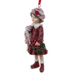 GAEM Изделие декоративное подвесное "Девочка/Мальчик", L5 W3 H11 см, 4в.