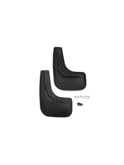 Брызговики задние подходят для VOLKSWAGEN Polo, 2015-2020, седан, 2 шт.(optimum) в пакете  NLF.51.37.E10