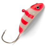 Блесна-мормышка ЖОР "Сомик" цветная флуоресцентная (39мм, 20гр, 5шт/уп)