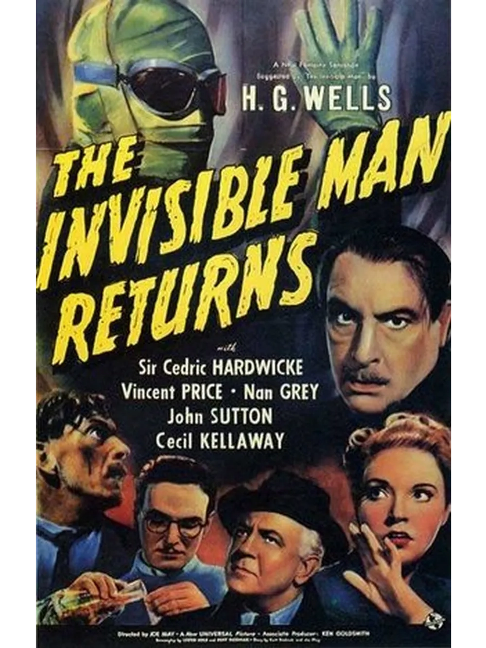 Человек-невидимка возвращается (1940) (DVD-R)