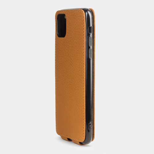 Чехол для iPhone 11 Pro из натуральной кожи теленка, цвета золота