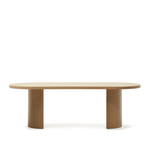 Стол Nealy с дубовым шпоном в натуральной отделке, 240 x 100 см