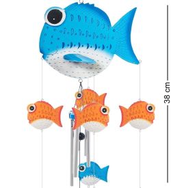 Decor and Gift 63-028-08 Музыка ветра «Рыбы» (о.Бали)