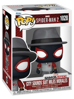 Фигурка Funko POP! Bobble Marvel Games Spider-Man 2 City Sounds Suit Miles Morales (1028) 80330