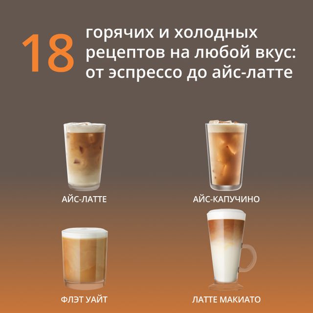 Автоматическая кофемашина KRUPS Evidence Hot & Cold EA898GF0