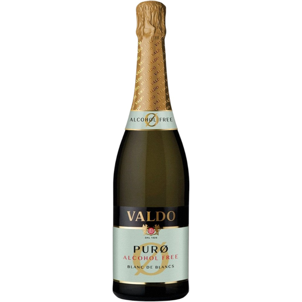 Игристое вино Valdo Puro Blanc de Blancs Alcohol free 0,75 л.