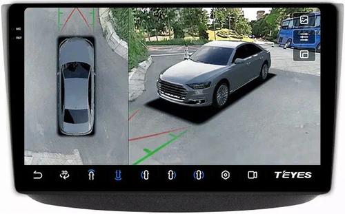 Магнитола для Mercedes-Benz Viano/Vito W639 2003-2006 - Teyes CC3-2K-360 на Android 10, Быстрая, 2K QLED, CarPlay, 4G SIM-слот, 4 камеры в комплекте