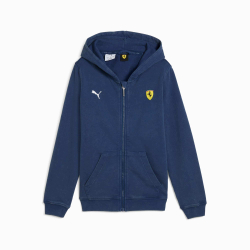 PUMA X SCUDERIA FERRARI СПОРТИВНАЯ ТОЛСТОВКА С КАПЮШОНОМ SPORTSWEAR, СИНИЙ