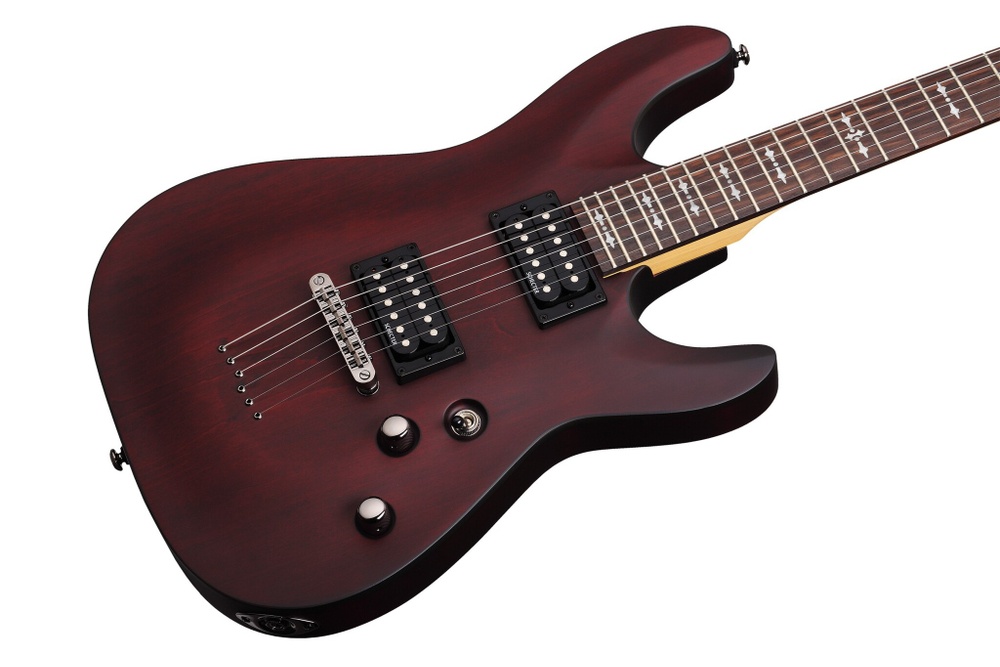Schecter OMEN-6 2012 WALNUT SATIN