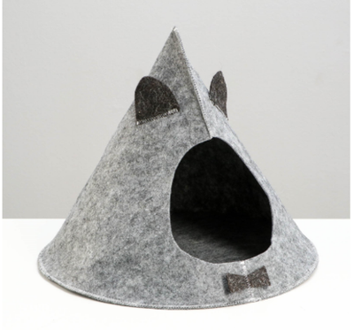 Домик для животных из войлока "Ушастый Виг-Вам", 48 х 45 см