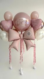 Воздушные шары на выписку для девочки №8928