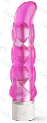 Розовый вибромассажер Octopus, 17 см.