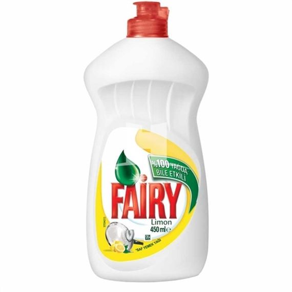 Qabyuyan maye Fairy (limon) 450 ml