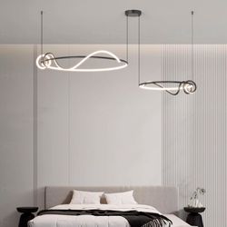 Кольцевая Люстра Raffel Combo D50+60+80 Black By Imperiumloft