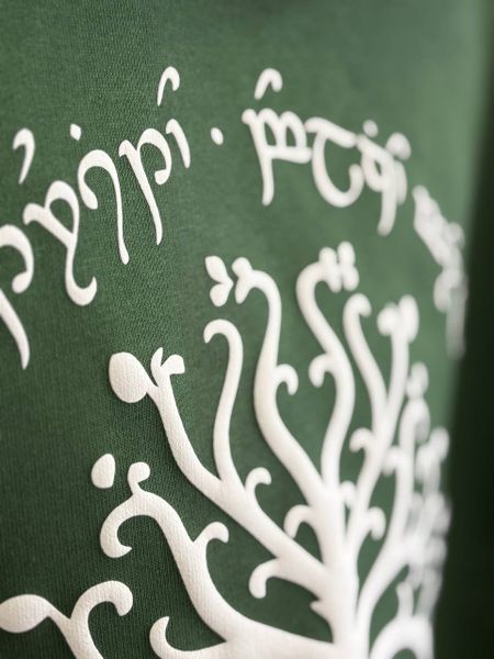 Пуфф печать на худи: одна из наших работ с объёмным нанесением