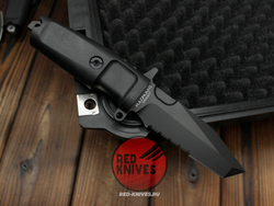 Нож Extrema Ratio Fulcrum C Black P/S А+++ V.2026 - черная рукоять, черный клинок