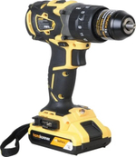 Дрель-шуруповерт аккумуляторная HANSKONNER HCD1865BLI ударная