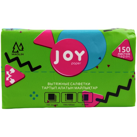 Вытяжные салфетки Joy 150 листов
