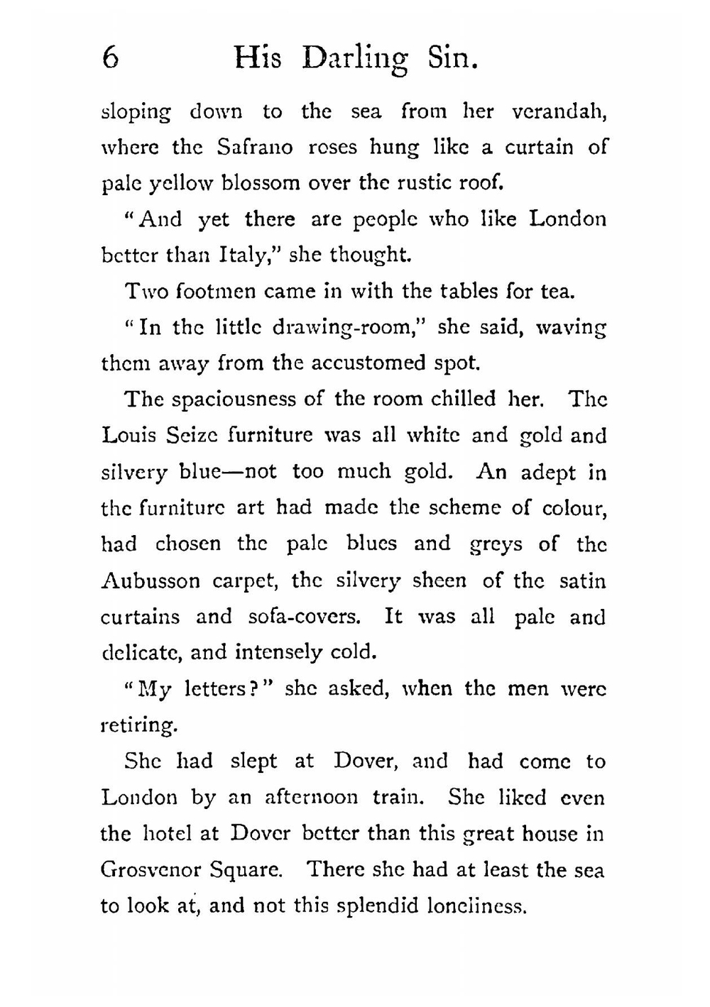 His Darling Sin | M. E. Braddon