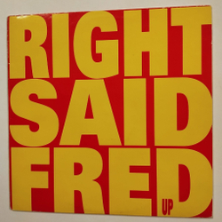 Винтажная виниловая пластинка LP Right Said Fred Up (Sweden 1992)
