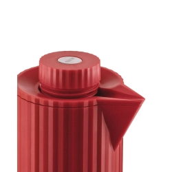 Alessi - Термокувшин Plisse 1л красный / артикул   MDL12 R  / GTIN 8003299461394
