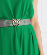 Платье с ремешком LANGHIRANO Pinko - зеленый(101138 A0US)