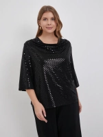Блузка нарядная с пайетками