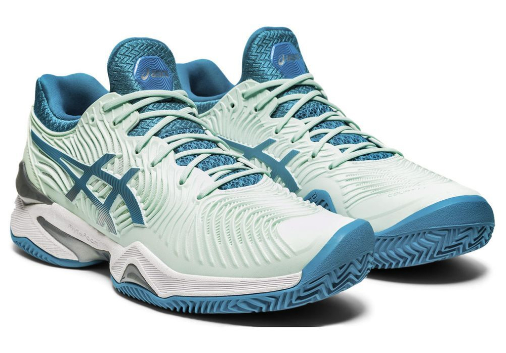 Женские Кроссовки теннисные Asics Court FF 2 Clay - bio mint/lagoon
