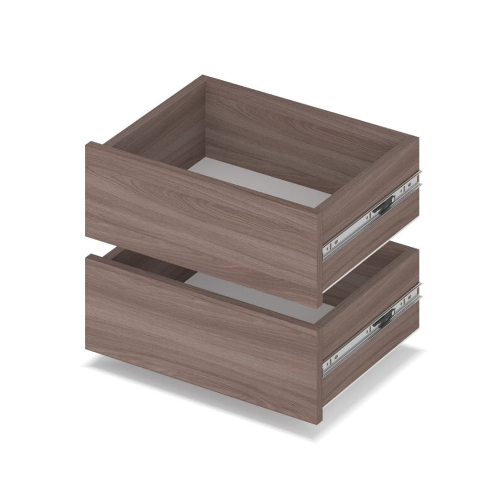 Ящики выдвижные для шкафов-купе глубиной 450 "Роланд" Р74, ЛДСП, MODERN