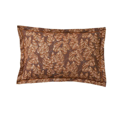 Постельное белье 2 спальное евро Blanc des Vosges Automn Chataigne Франция