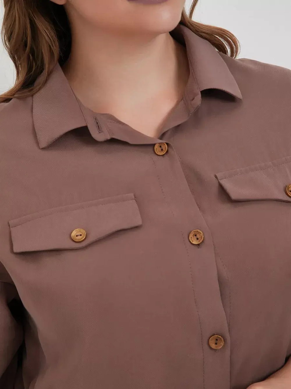 Платье-рубашка с поясом