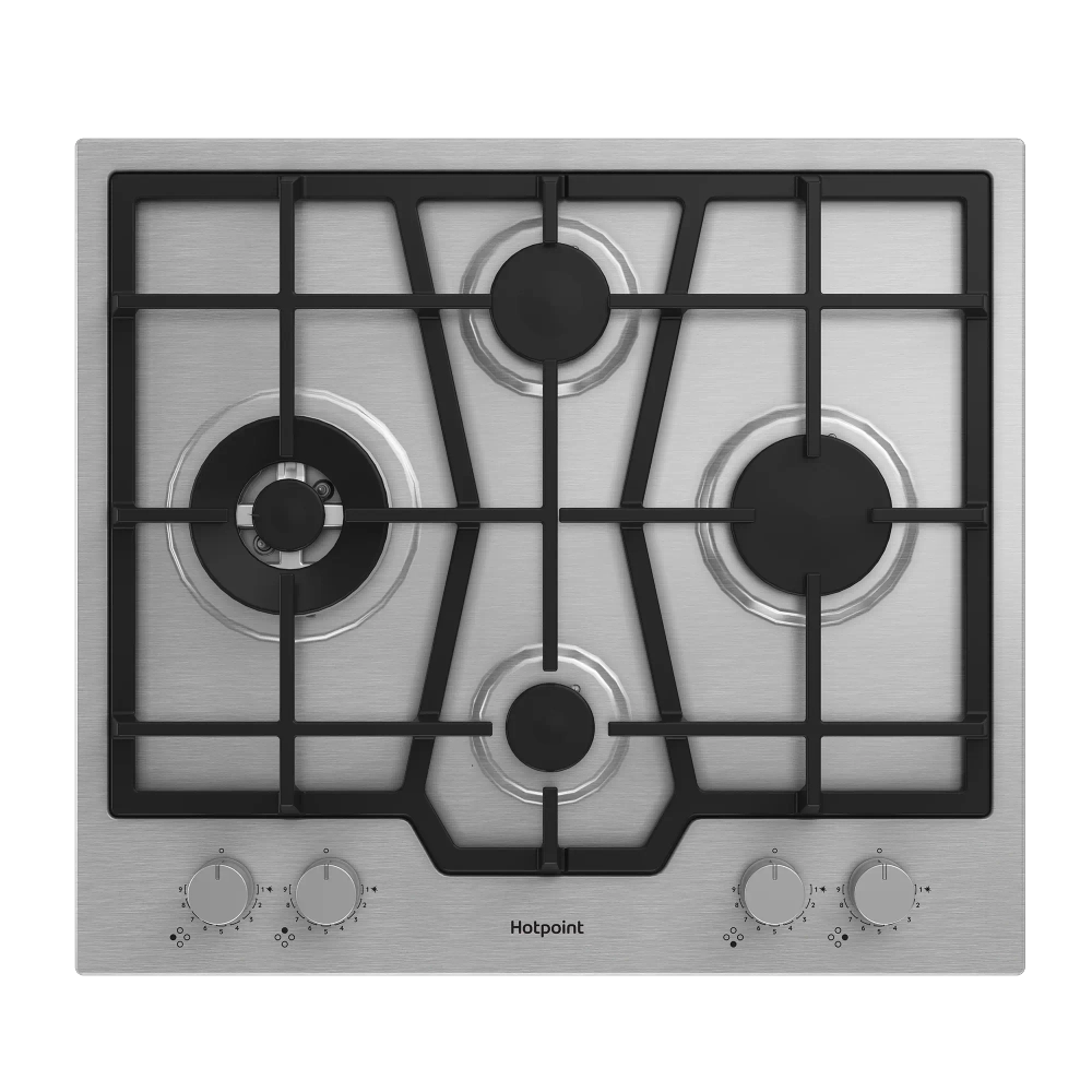 Встраиваемая газовая варочная панель Hotpoint HGMTS 643 W IX